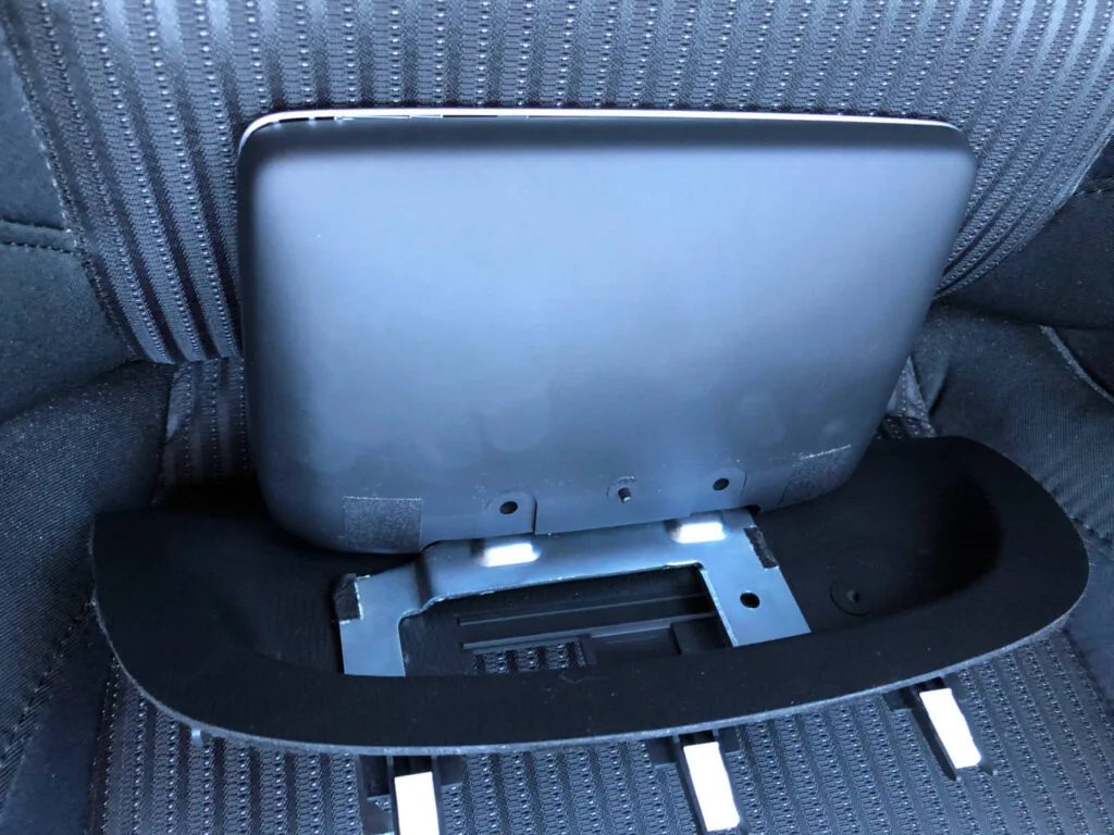 touch screen removed from the chassis