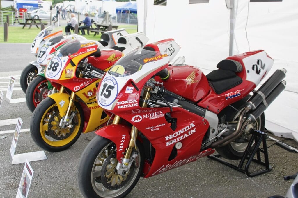 A collection of Honda RC45